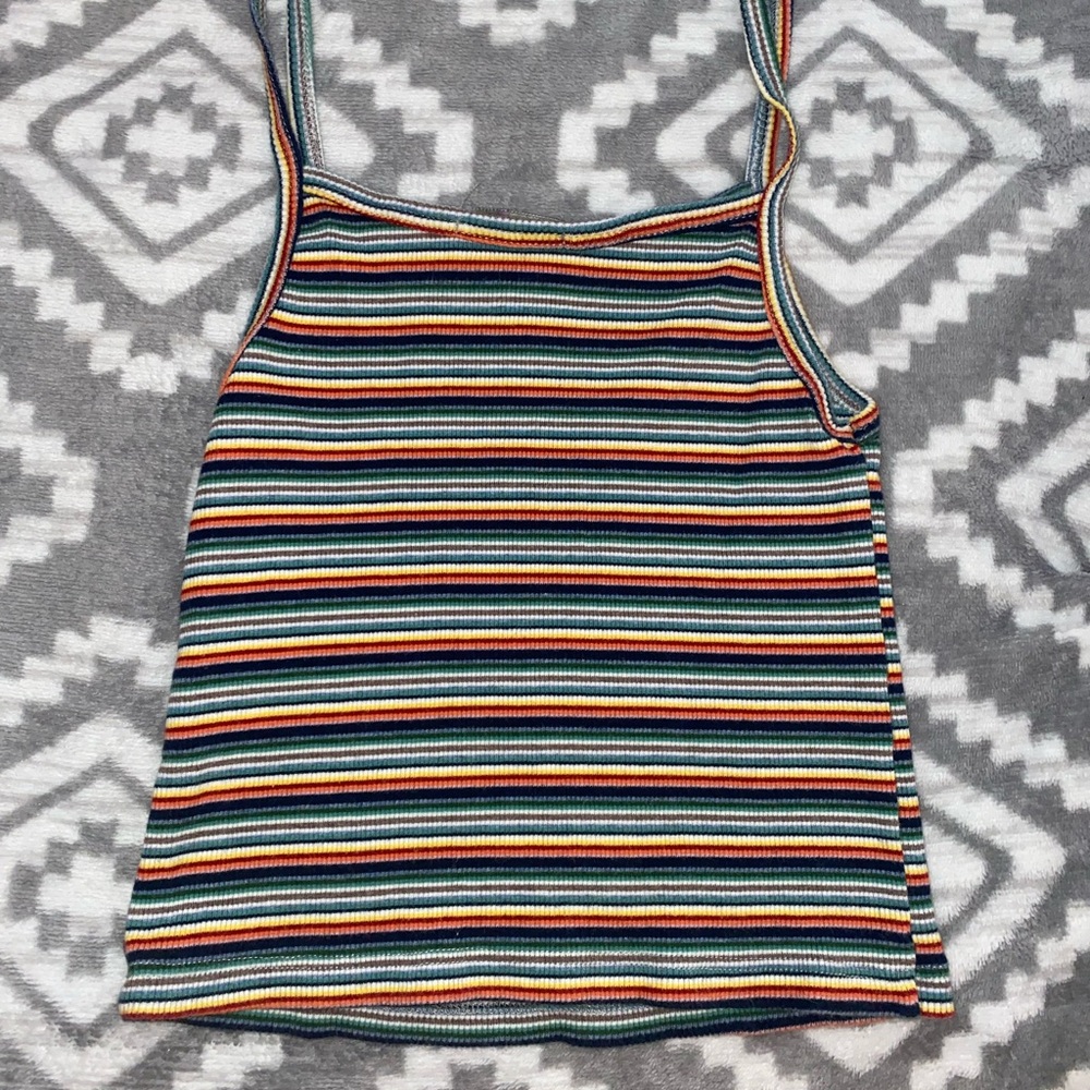 Brandy Melville Rainbow Crop Top!